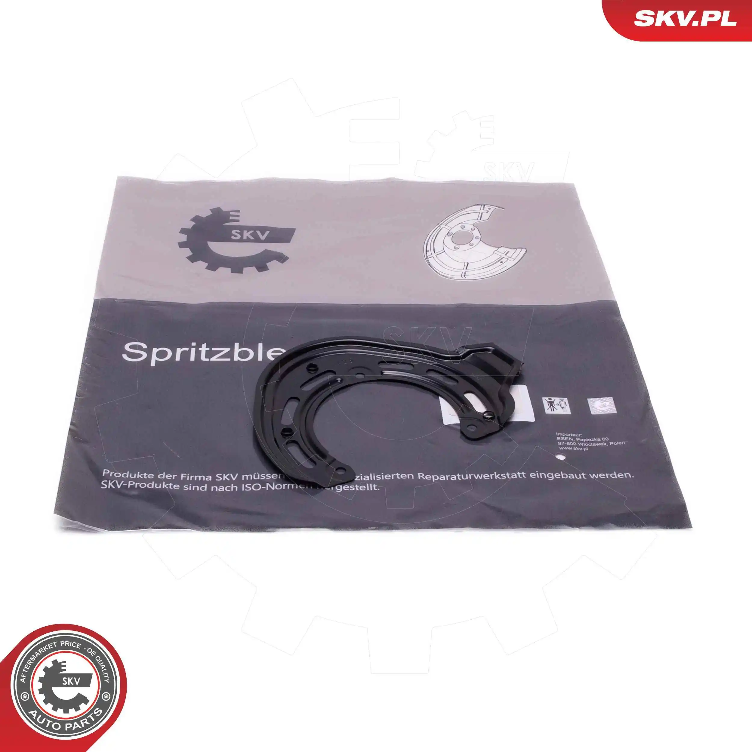 Splash Guard, brake disc
